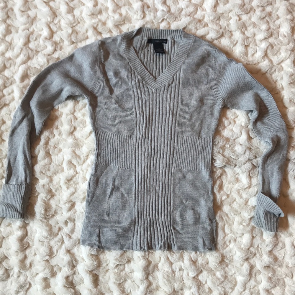 Grey Calvin Klein Sweater